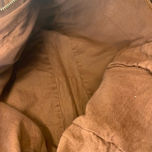 Traveling bag, leather - Picture 4 of 5